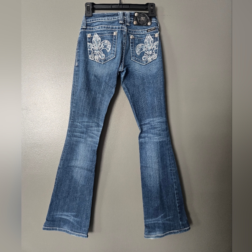 Miss Me Blue Boot Cut Jeans - Picture 2 of 2